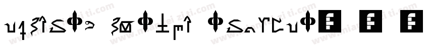 Anstery Script Regular字体转换